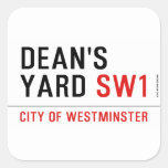 Dean's yard  Stickers