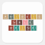 Periodic Table Writer  Stickers