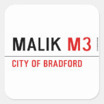 Malik  Stickers