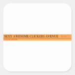 sexy awesome clickers avenue    Stickers