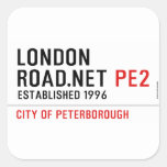 London Road.Net  Stickers