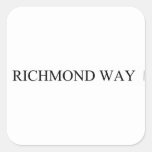 Richmond way  Stickers