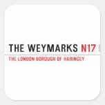 the weymarks  Stickers