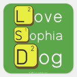 Love
 Sophia
 Dog
   Stickers
