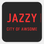 jazzy  Stickers