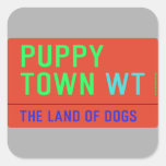 Puppy town  Stickers