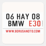 06 HAY 08  BMW   Stickers