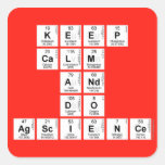 KEEP
 CALM
 AND
 DO
 AGSCIENCE  Stickers