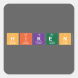 hiken  Stickers