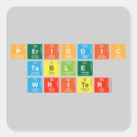 Periodic
 Table
 Writer  Stickers