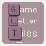 Game
 Letter
 Tiles  Stickers
