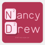 Nancy
 Drew  Stickers