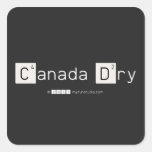 Canada Dry  Stickers