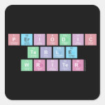Periodic
 Table
 Writer  Stickers