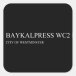 BAYKALPRESS  Stickers