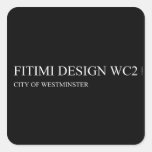 FitiMi Design  Stickers