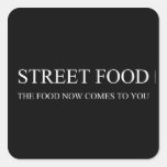 Street food  Stickers