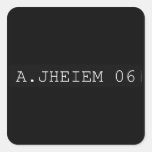 A.jheiem  Stickers