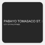 pabayo tomasaco st.  Stickers