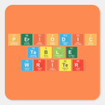 Periodic
 Table
 Writer  Stickers