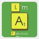 I'm
 A
 Fabulous  Stickers