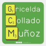 Gricelda
 Collado
 Muñoz  Stickers