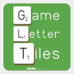 Game
 Letter
 Tiles  Stickers
