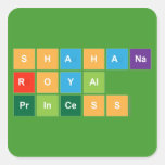 Shahana
 royal
 princess  Stickers