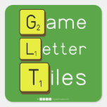 Game
 Letter
 Tiles  Stickers