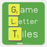 Game
 Letter
 Tiles  Stickers