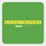 scheikunde  Stickers