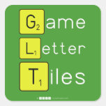 Game
 Letter
 Tiles  Stickers