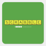SCRABBLE  Stickers