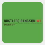 hustlers bangkok  Stickers
