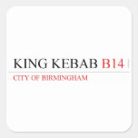 King Kebab  Stickers