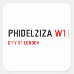 PHIDELZIZA  Stickers