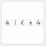 Science  Stickers