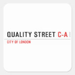 Quality Street  Stickers