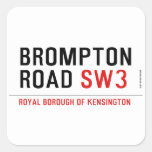 BROMPTON ROAD  Stickers