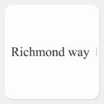 Richmond way  Stickers