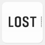Lost  Stickers