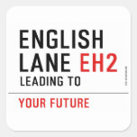 English  Lane  Stickers