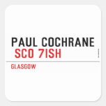 Paul Cochrane   Stickers
