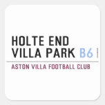 HOLTE END VILLA PARK  Stickers