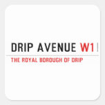 Drip Avenue  Stickers