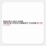 Brighton & Hove Albion American Express Community Stadium  Stickers