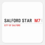 Salford star   Stickers