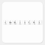 Chemistry   Stickers
