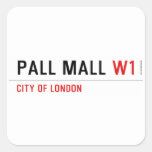 Pall Mall  Stickers