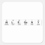 Allegany  Stickers